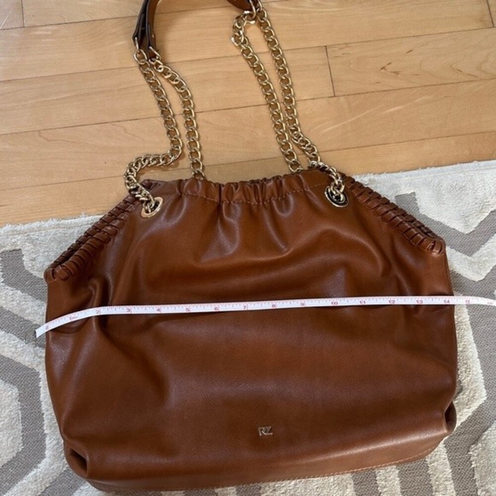 RACHEL ZOE COLLECTION Kaia Shoulder Bag in Cognac Tan NWOT - Picture 14 of 16